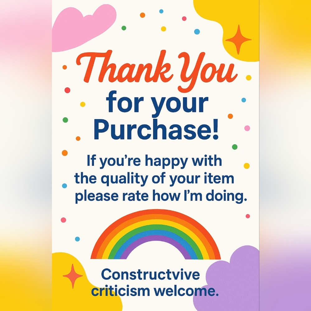 Thank You For Your Support!